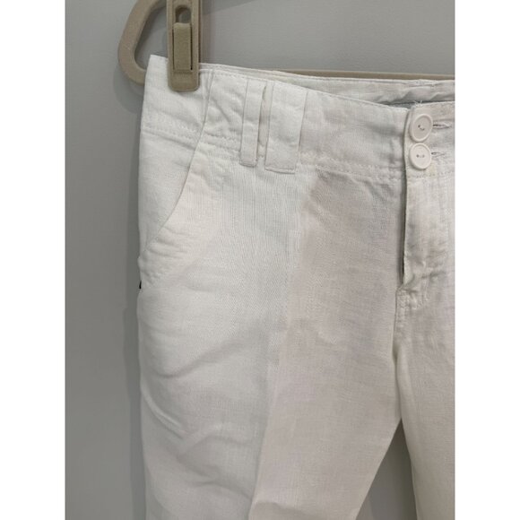 Sanctuary Plus Relaxed 100% Linen Capri Cruisers, size 27 - Picture 5 of 14
